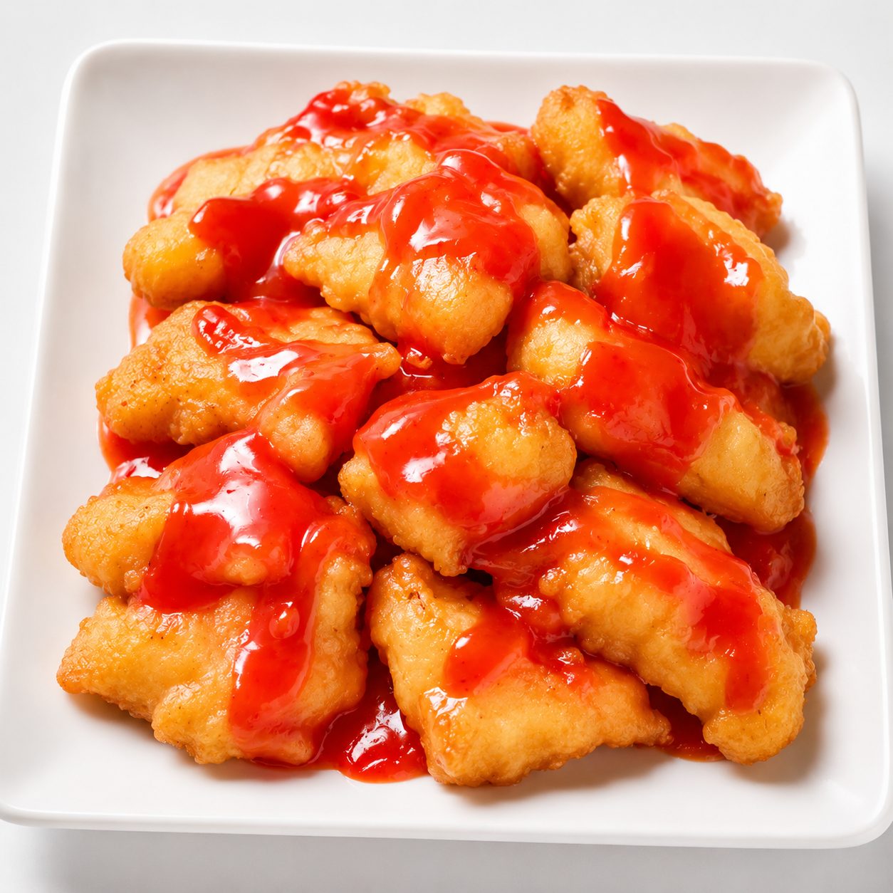 Sweet & Sour Chicken.