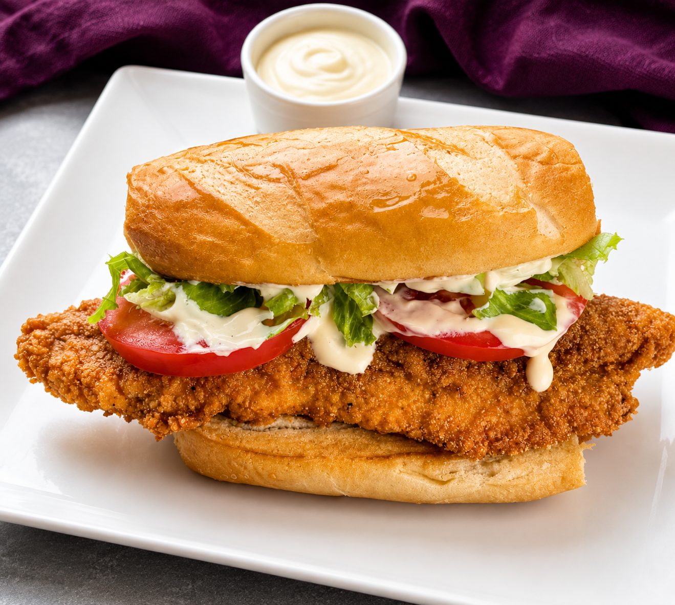 Catfish Sandwich.