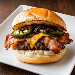 Bacon & Jalapeño Burger