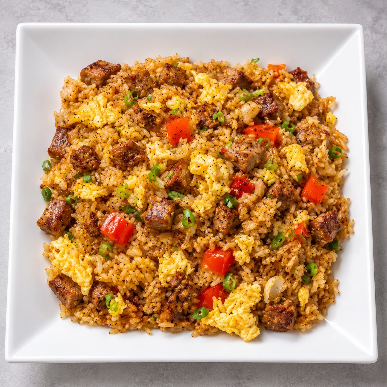 Steak Fried Rice.