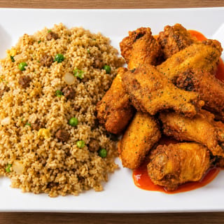 Combo 8: Wings & Fried Rice Special