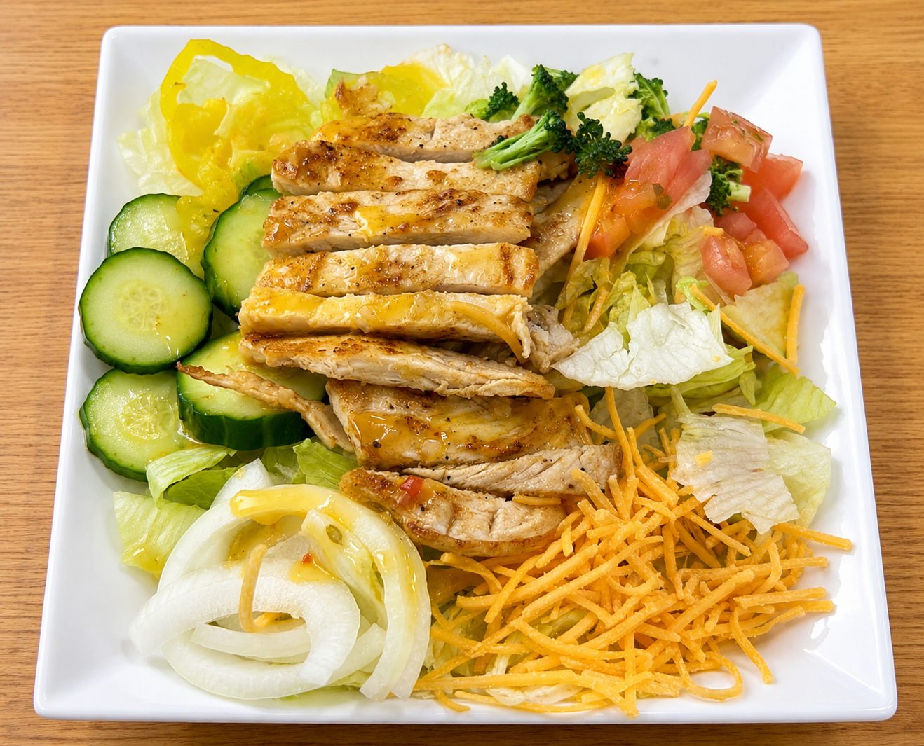 Grilled Chicken Salad.