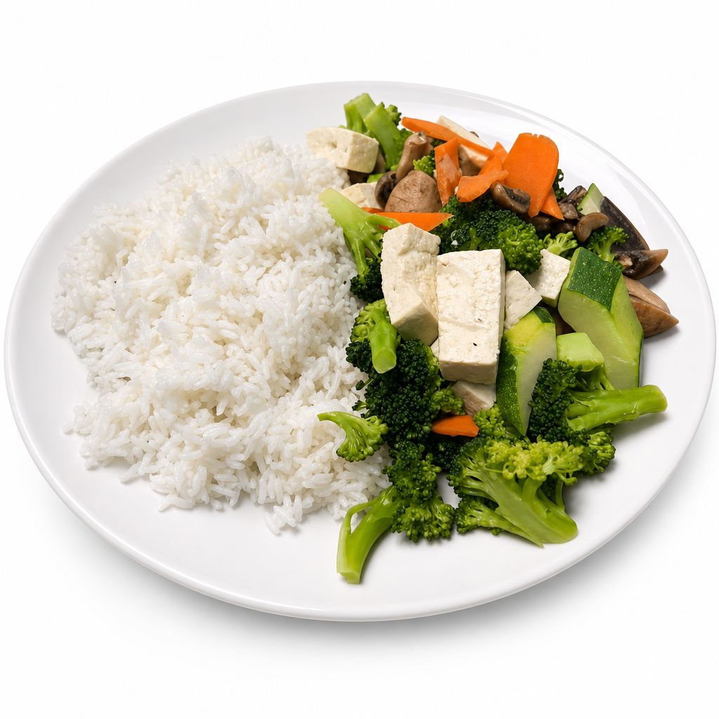 Vegetable Hibachi.