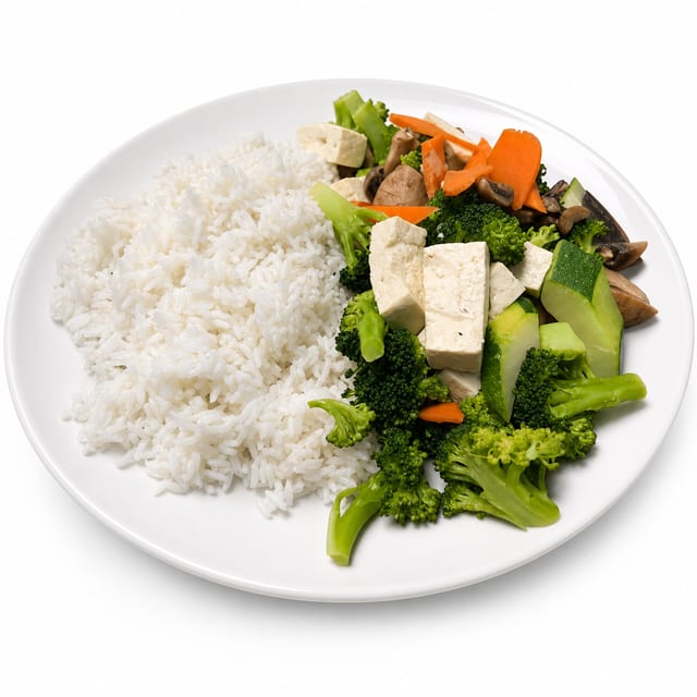 Vegetable Hibachi.