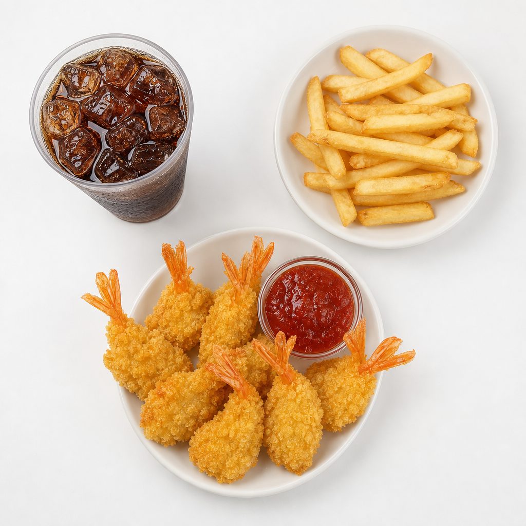Combo 5: Fried Shrimp.