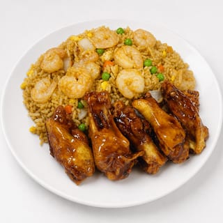 Combo 8: Wings & Fried Rice Special