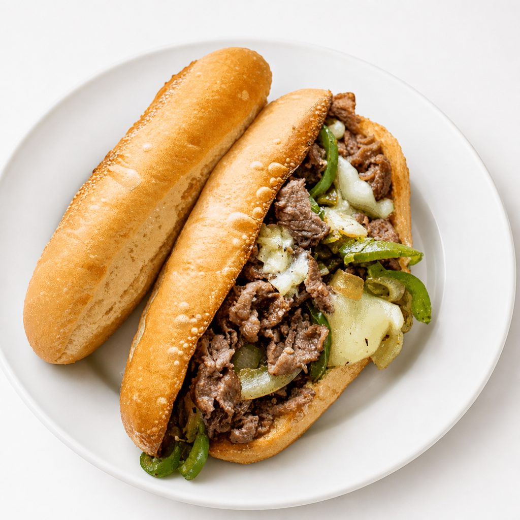Philly Cheesesteak Sandwich.