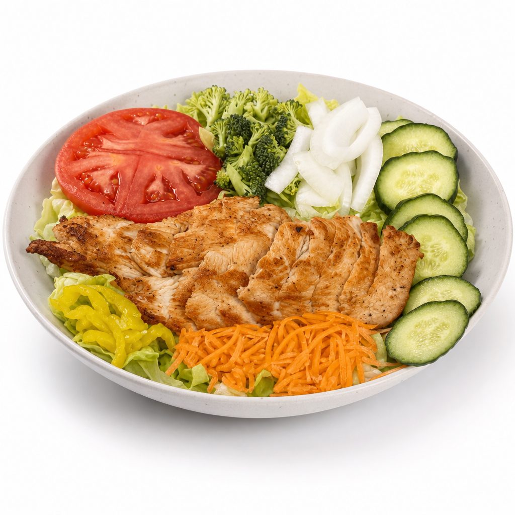 Grilled Chicken Salad.