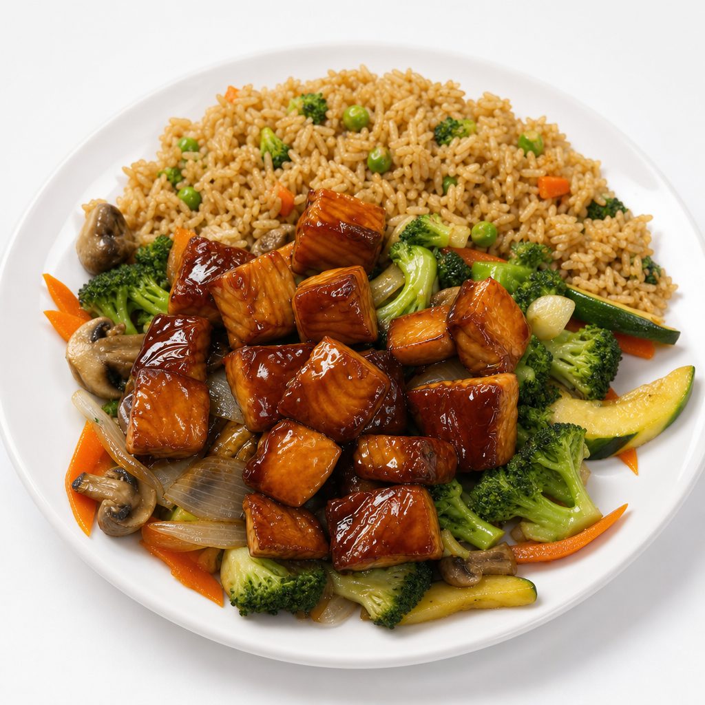 Salmon Hibachi.