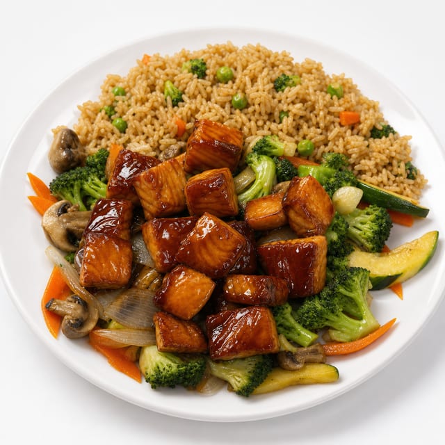 Salmon Hibachi.