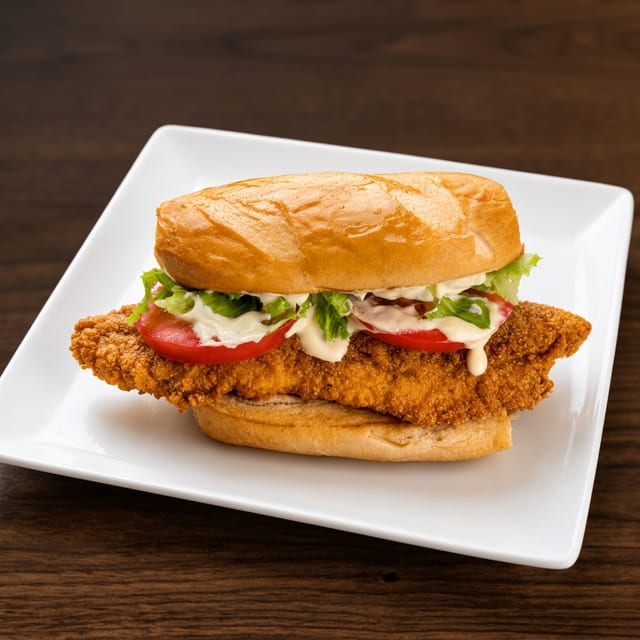 Catfish Sandwich.