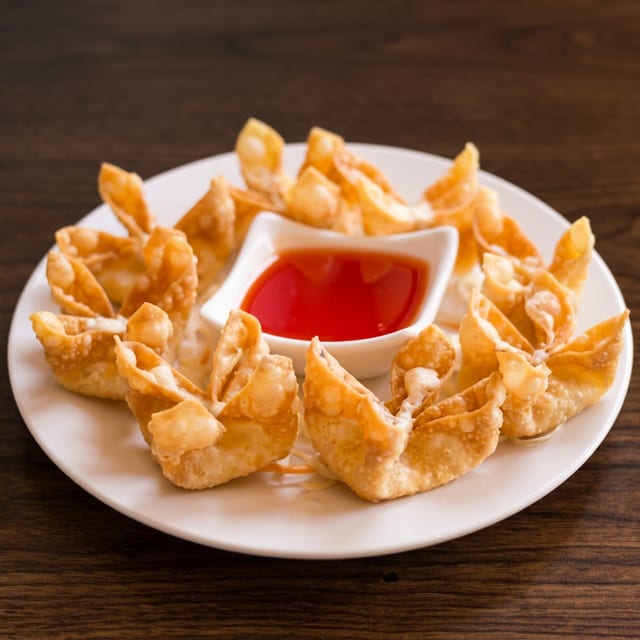 Crab Rangoon.