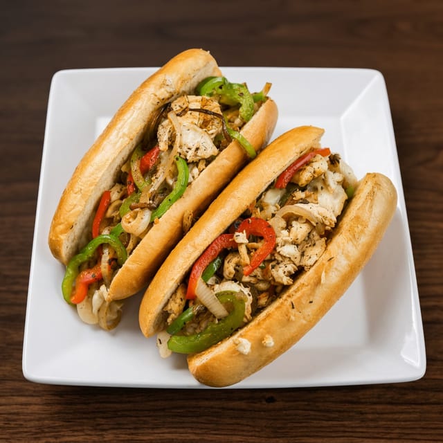 Chicken Philly Sandwich.