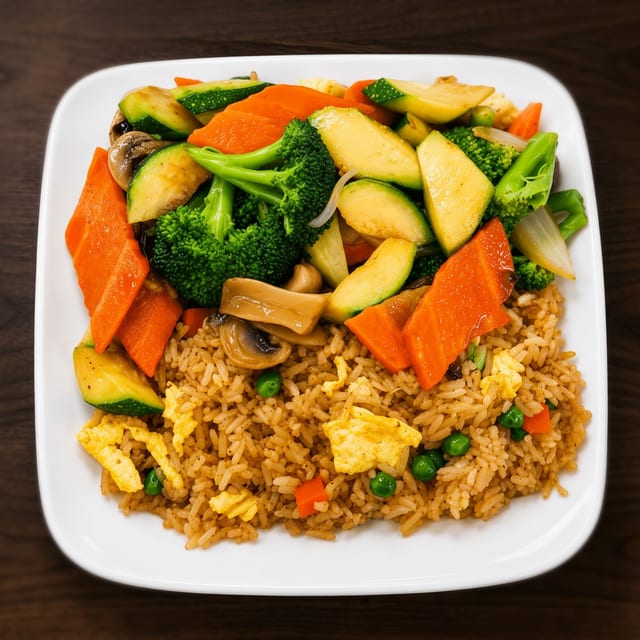Vegetable Hibachi.
