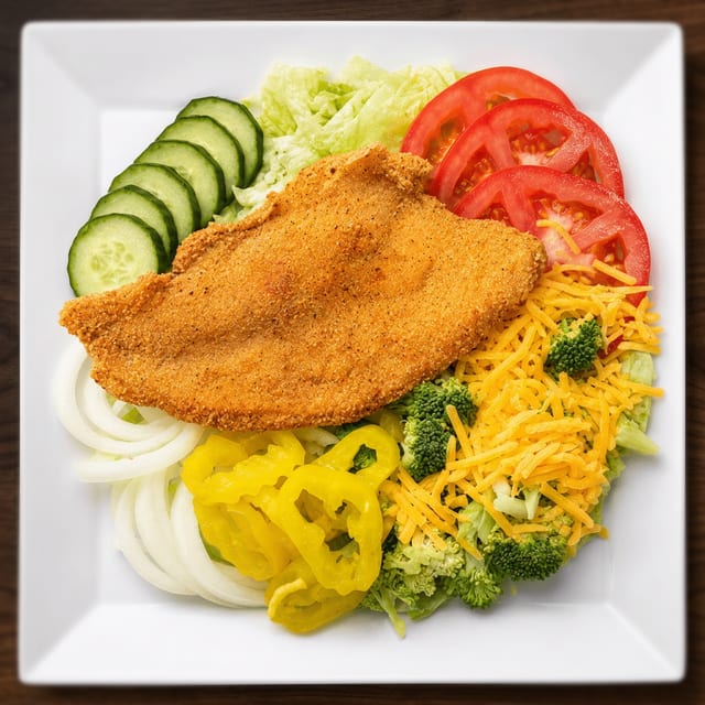 Tilapia Salad.