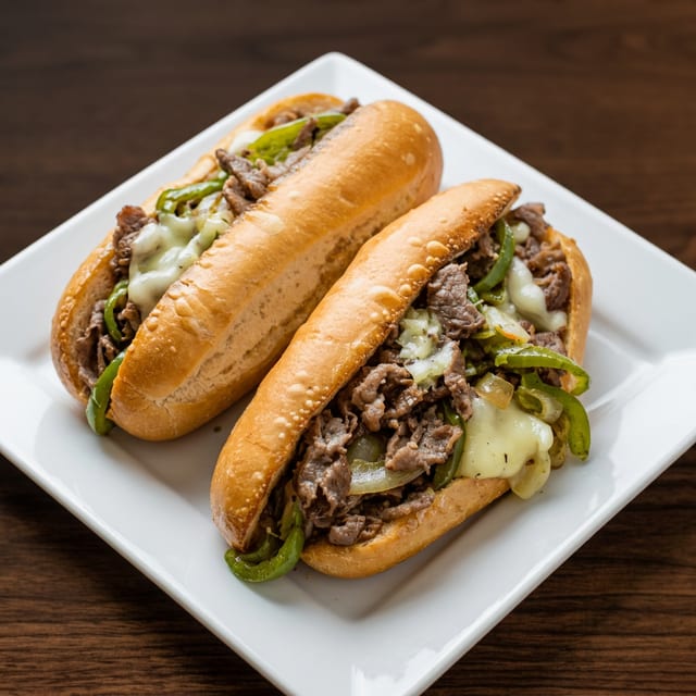 Philly Cheesesteak Sandwich.