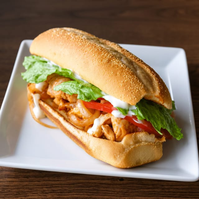 Grilled Chicken Sandwich.