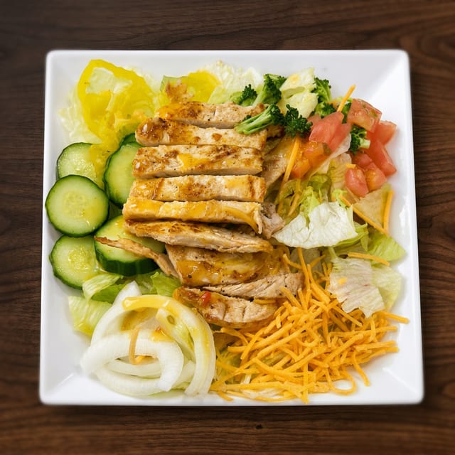 Grilled Chicken Salad.